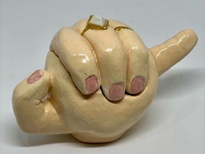 "The Proper Pot," ceramic. 2020